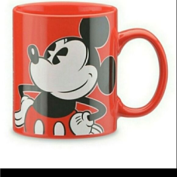 NEW MICKEY MOUSE DISNEY red black white COFFEE MAKER MUG GIFT SET Disney - Picture 3 of 4